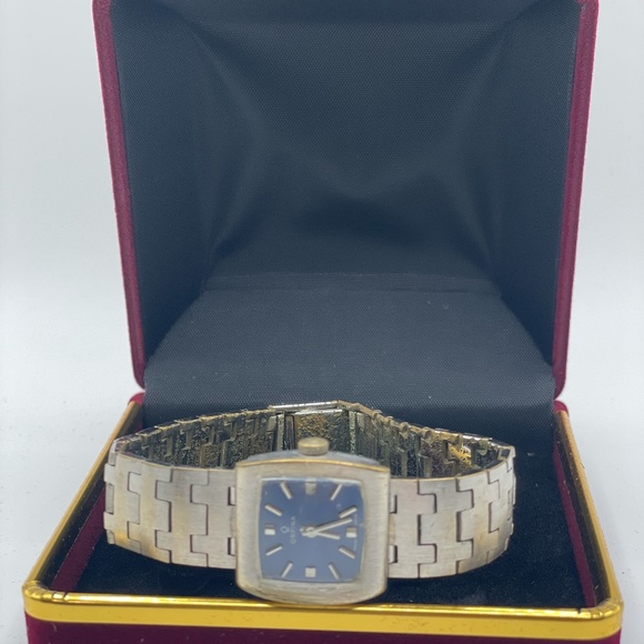 Beautiful Vintage Orfina Womens Mechanical Watch With Amazing Blue Dial - Picture 6 of 7